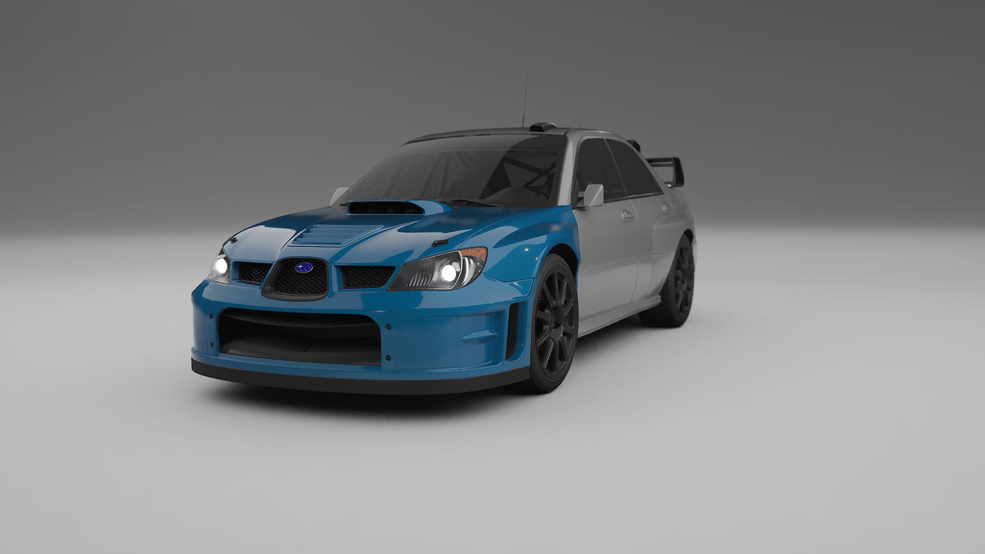Subaru Impreza WRC GD Lackschutzfolie | CrystalGuard Transparente TPU PPF Frontschutz Kit