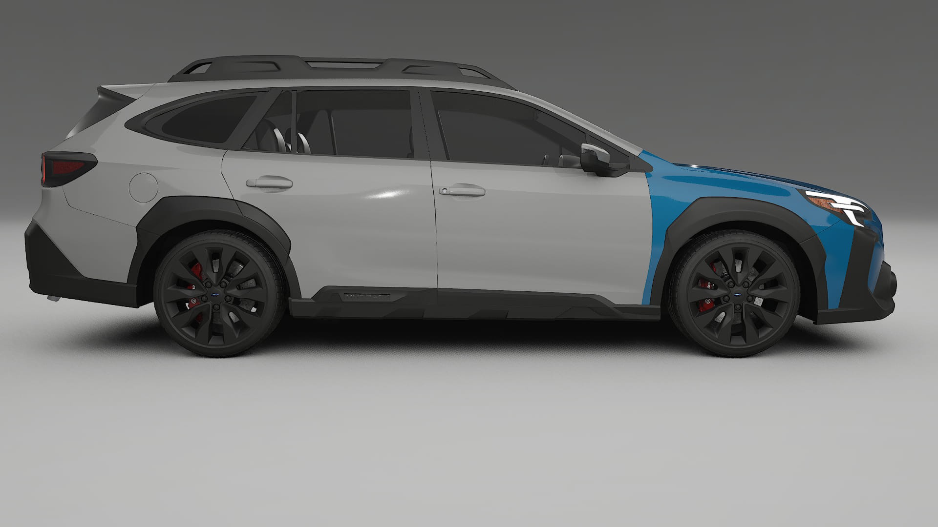 Subaru Outback VI BS facelift LCI Lackschutzfolie | CrystalGuard Transparente TPU PPF Frontschutz Kit