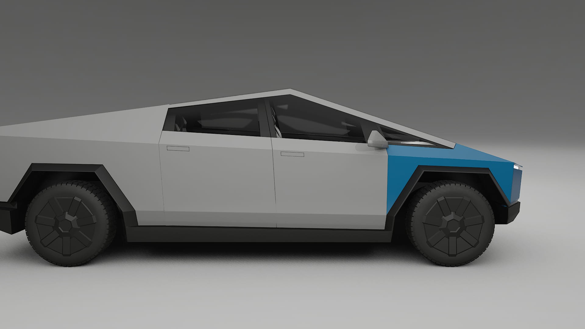 Tesla Cybertruck Lackschutzfolie | CrystalGuard Transparente TPU PPF Frontschutz Kit