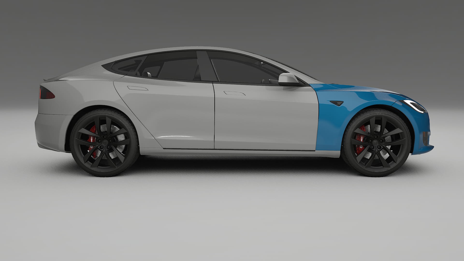 Tesla Model-S Refresh Lackschutzfolie | CrystalGuard Transparente TPU PPF Frontschutz Kit