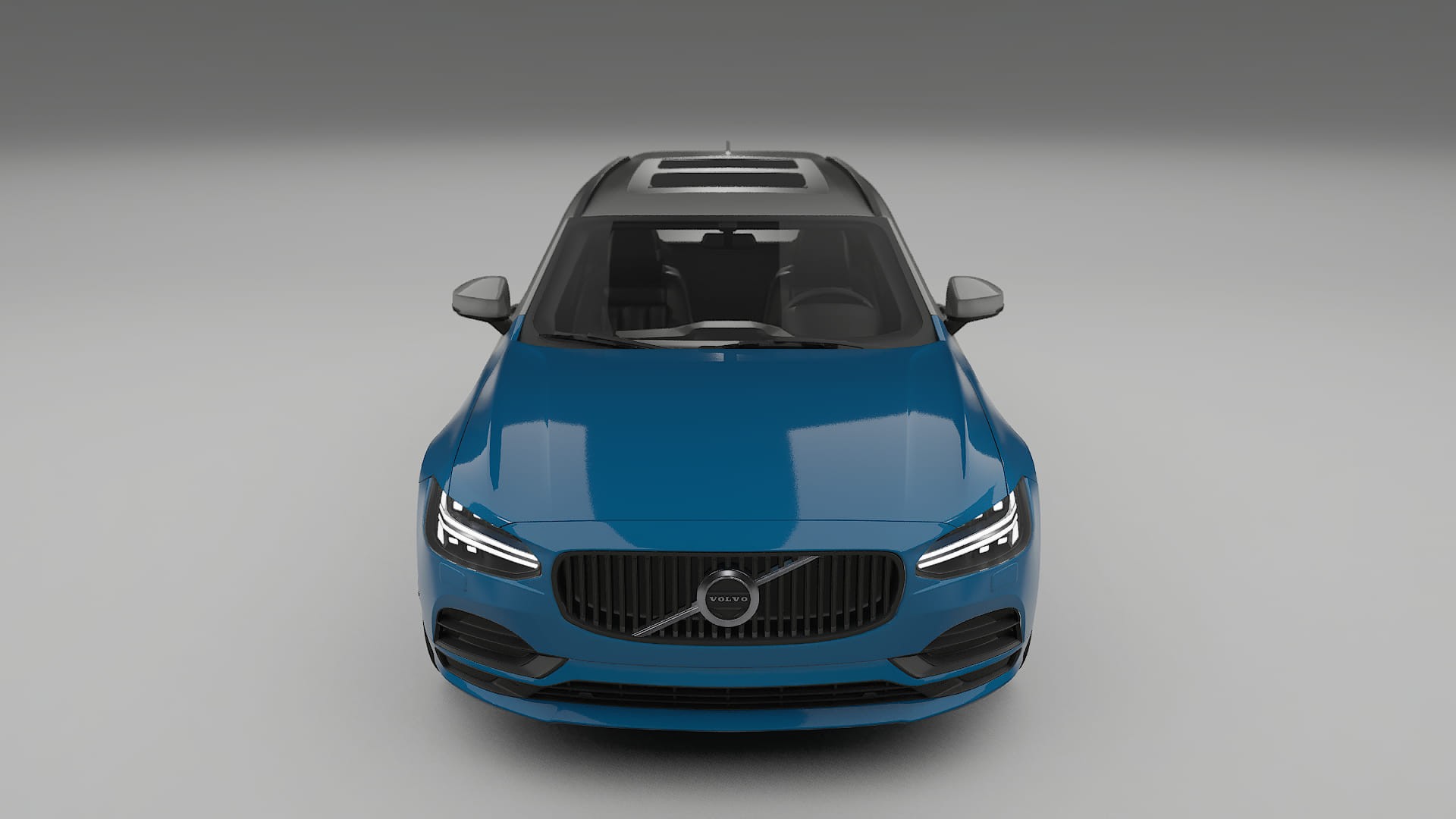 Volvo V90 P5 Lackschutzfolie | CrystalGuard Transparente TPU PPF Frontschutz Kit