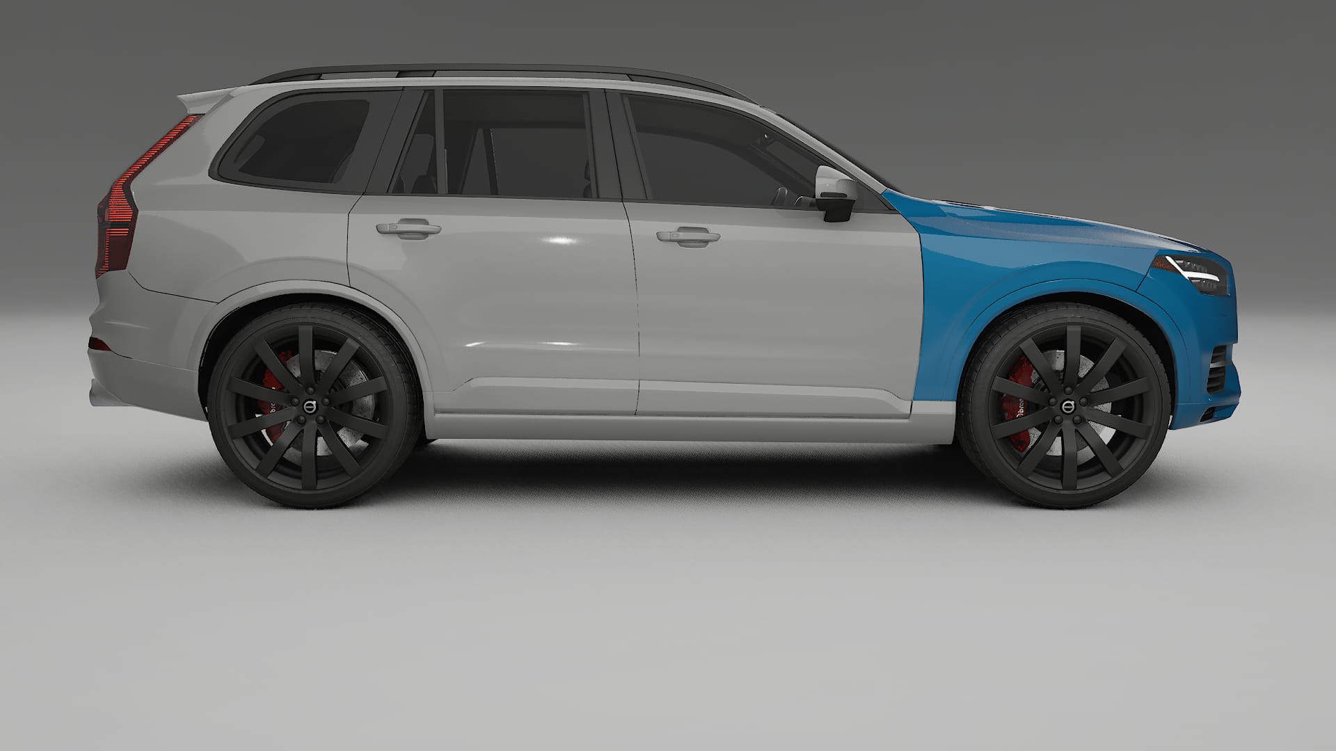 Volvo XC90 SPA Lackschutzfolie | CrystalGuard Transparente TPU PPF Frontschutz Kit