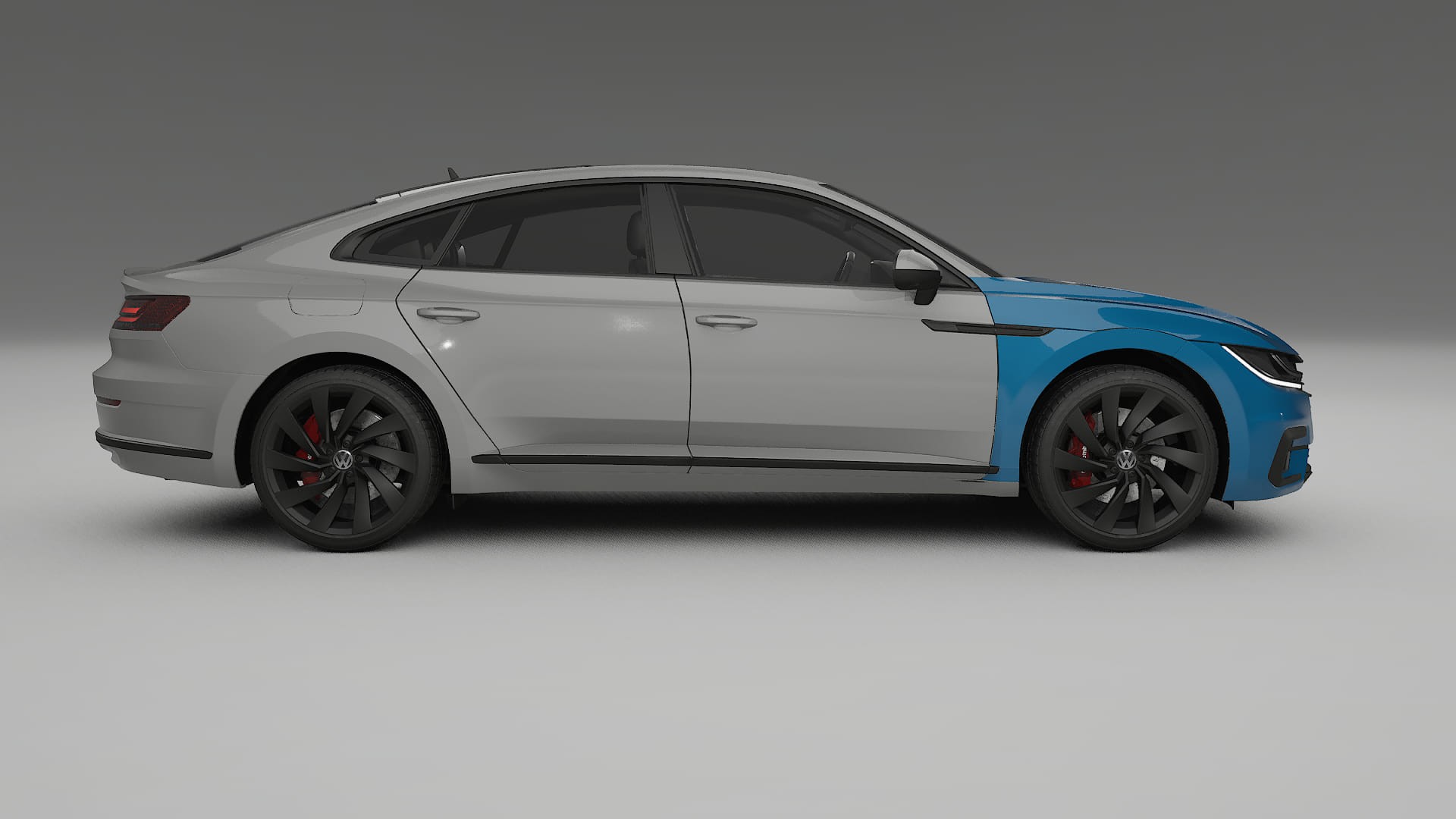 VW Arteon R 3H prefacelift pre-LCI Lackschutzfolie | CrystalGuard Transparente TPU PPF Frontschutz Kit