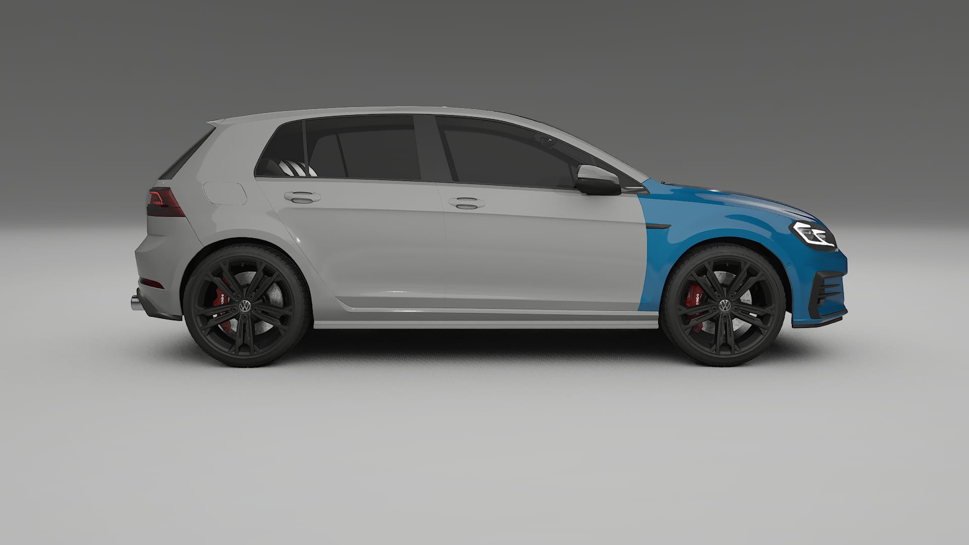 VW Golf Mk7 Lackschutzfolie | CrystalGuard Transparente TPU PPF Frontschutz Kit
