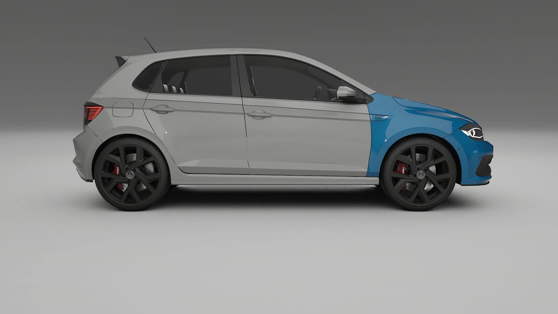 VW Polo GTI VI Lackschutzfolie | CrystalGuard Transparente TPU PPF Frontschutz Kit