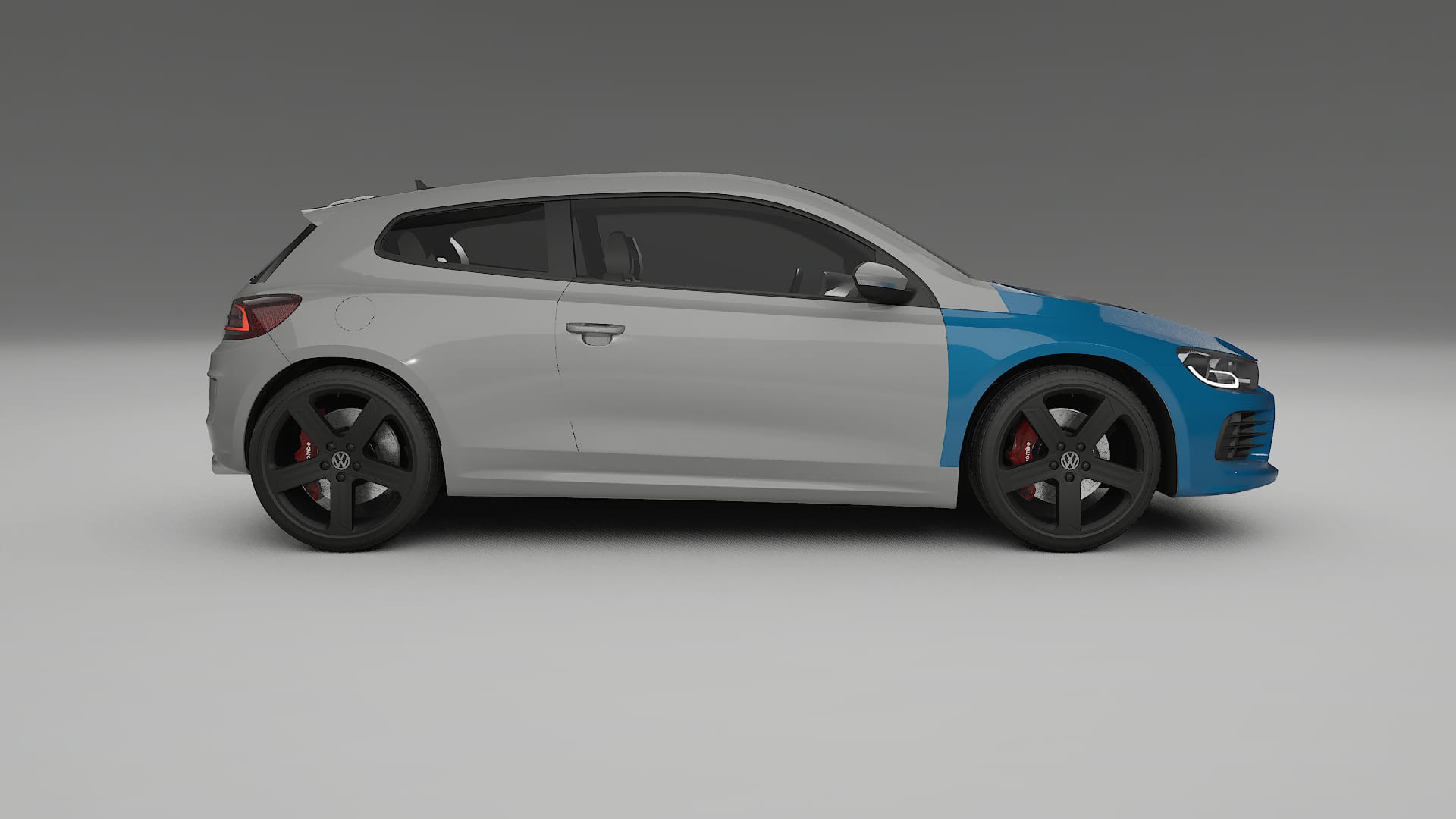 VW Scirocco R III Lackschutzfolie | CrystalGuard Transparente TPU PPF Frontschutz Kit