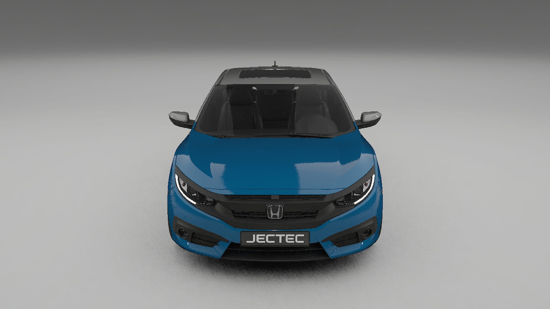 Honda Civic coupe prefacelift pre-LCI Lackschutzfolie | CrystalGuard Transparente TPU PPF Frontschutz Kit