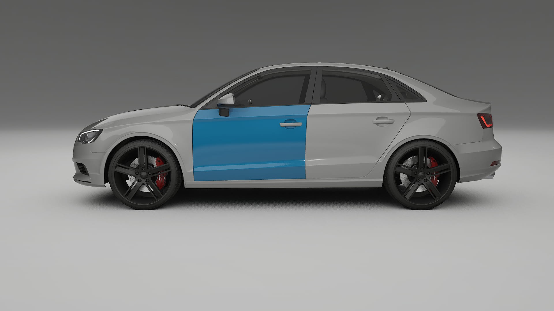 Audi A3 8V limousine prefacelift Lackschutzfolie | CrystalGuard Transparente PPF Komplett-Vorgeschnittener Kit