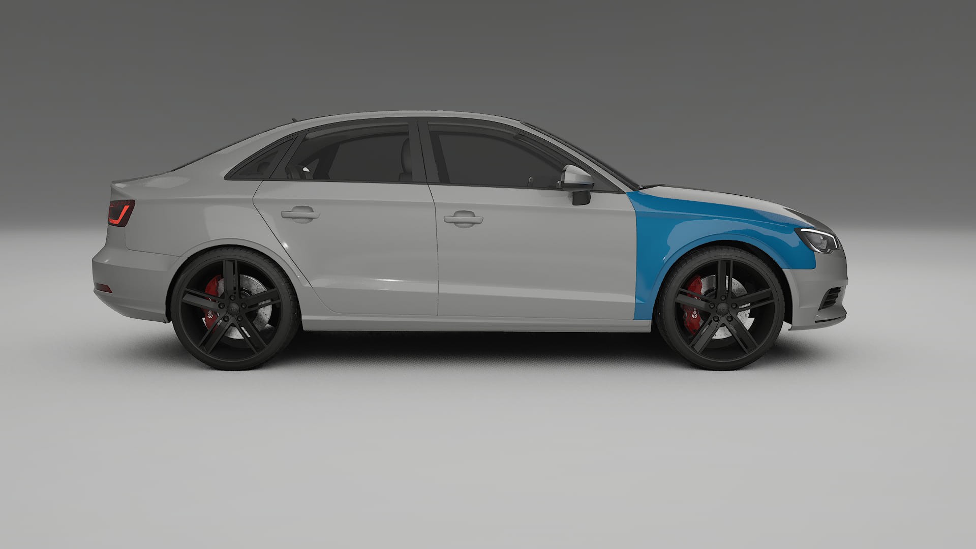 Audi A3 8V limousine prefacelift Lackschutzfolie | CrystalGuard Transparente PPF Komplett-Vorgeschnittener Kit