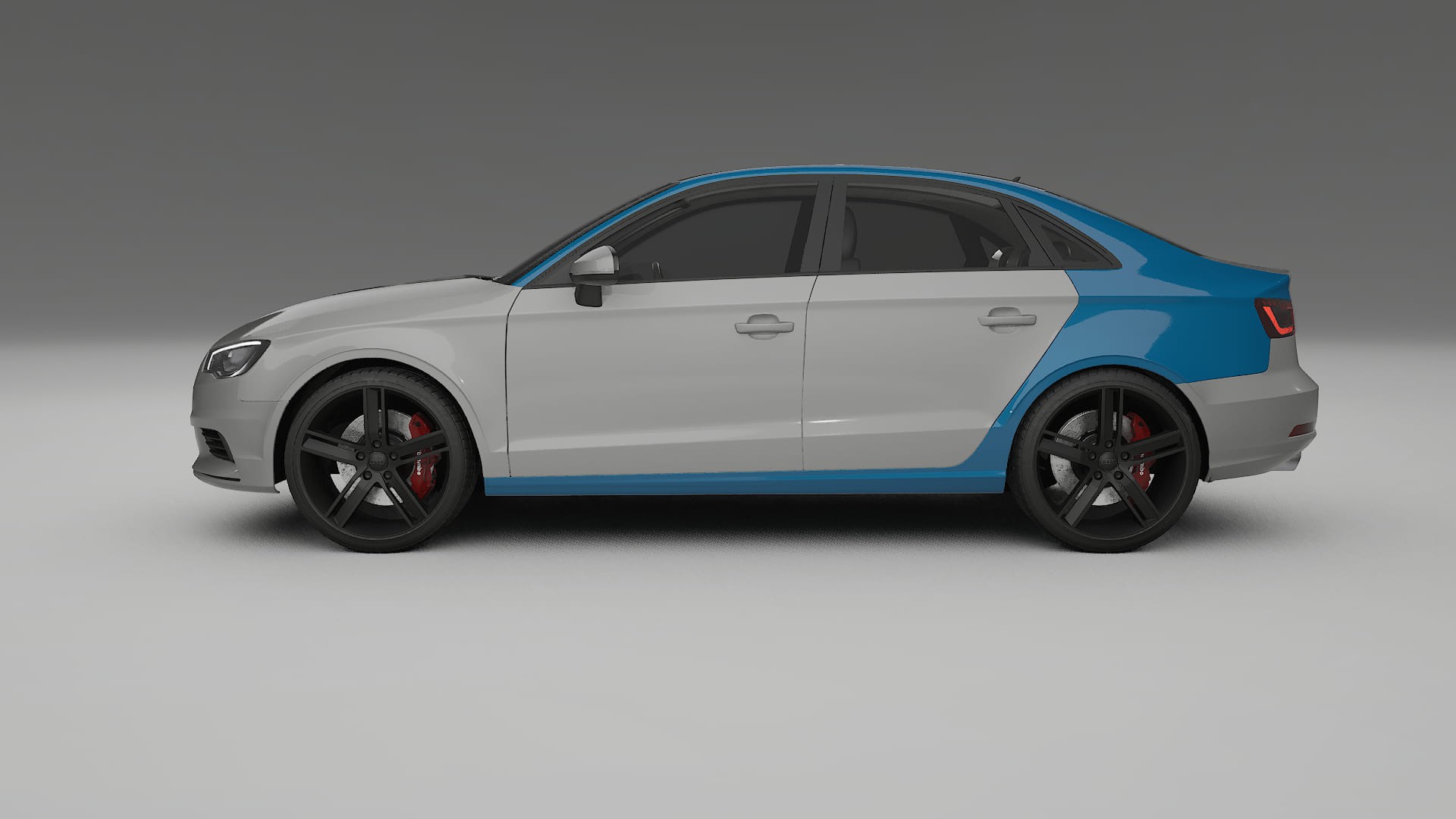 Audi A3 8V limousine prefacelift Lackschutzfolie | CrystalGuard Transparente PPF Komplett-Vorgeschnittener Kit