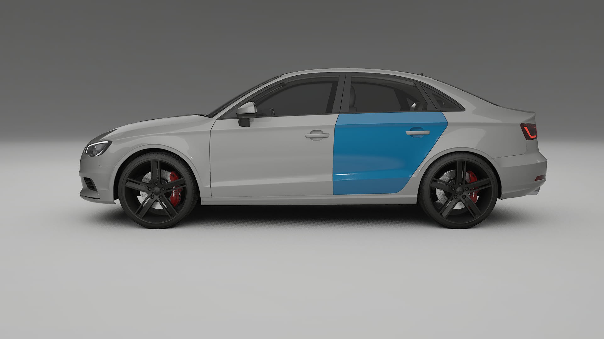 Audi A3 8V limousine prefacelift Lackschutzfolie | CrystalGuard Transparente PPF Komplett-Vorgeschnittener Kit