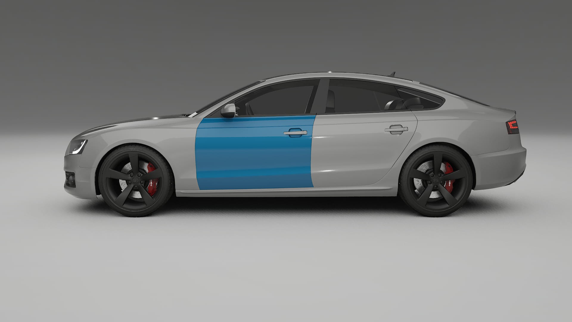 Audi A5 8T Sportback prefacelift Lackschutzfolie | CrystalGuard Transparente PPF Komplett-Vorgeschnittener Kit