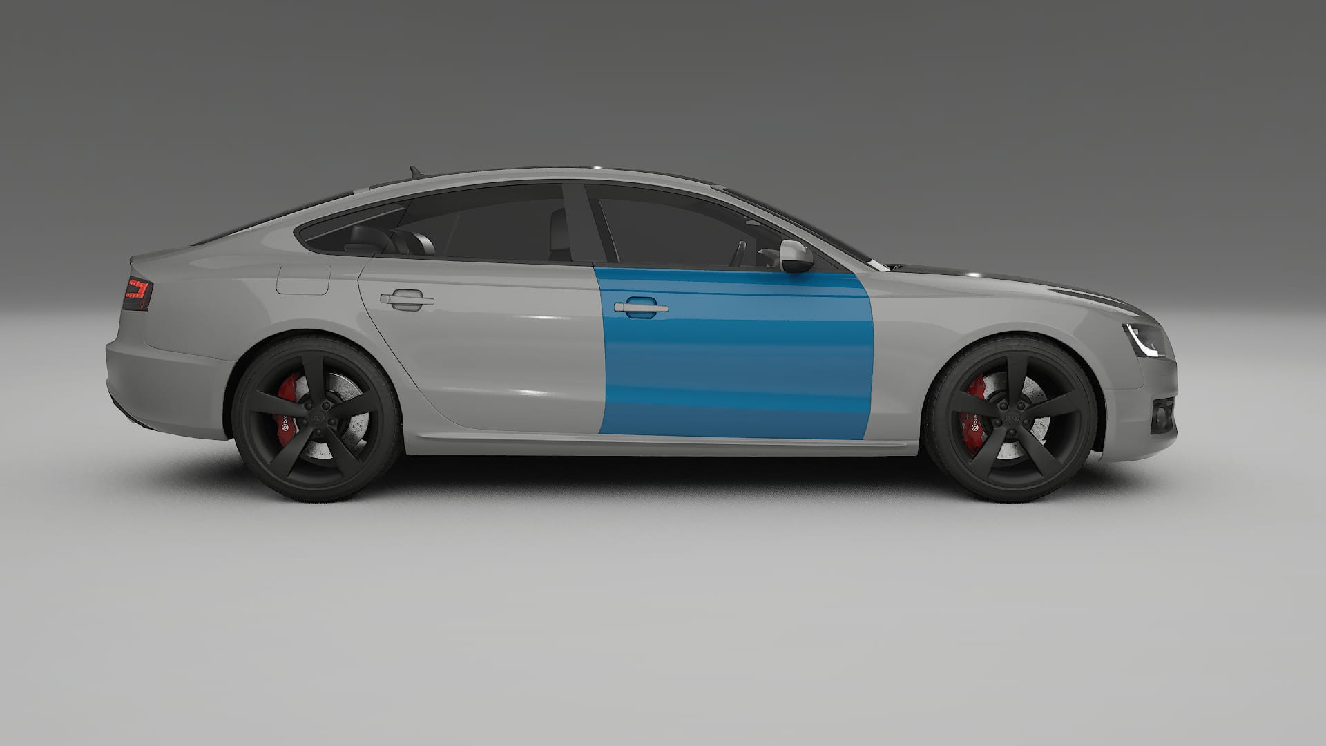 Audi A5 8T Sportback prefacelift Lackschutzfolie | CrystalGuard Transparente PPF Komplett-Vorgeschnittener Kit