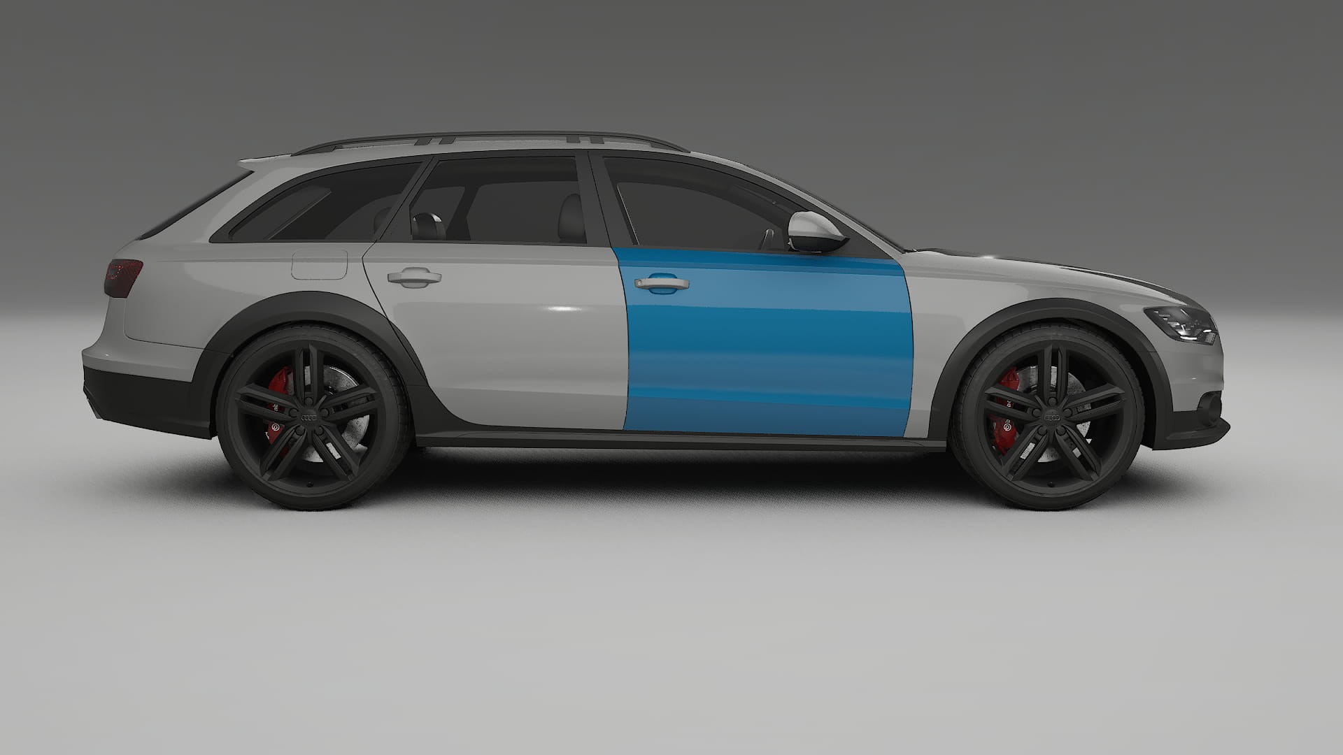Audi A6 Allroad C7 prefacelift Lackschutzfolie | CrystalGuard Transparente PPF Komplett-Vorgeschnittener Kit