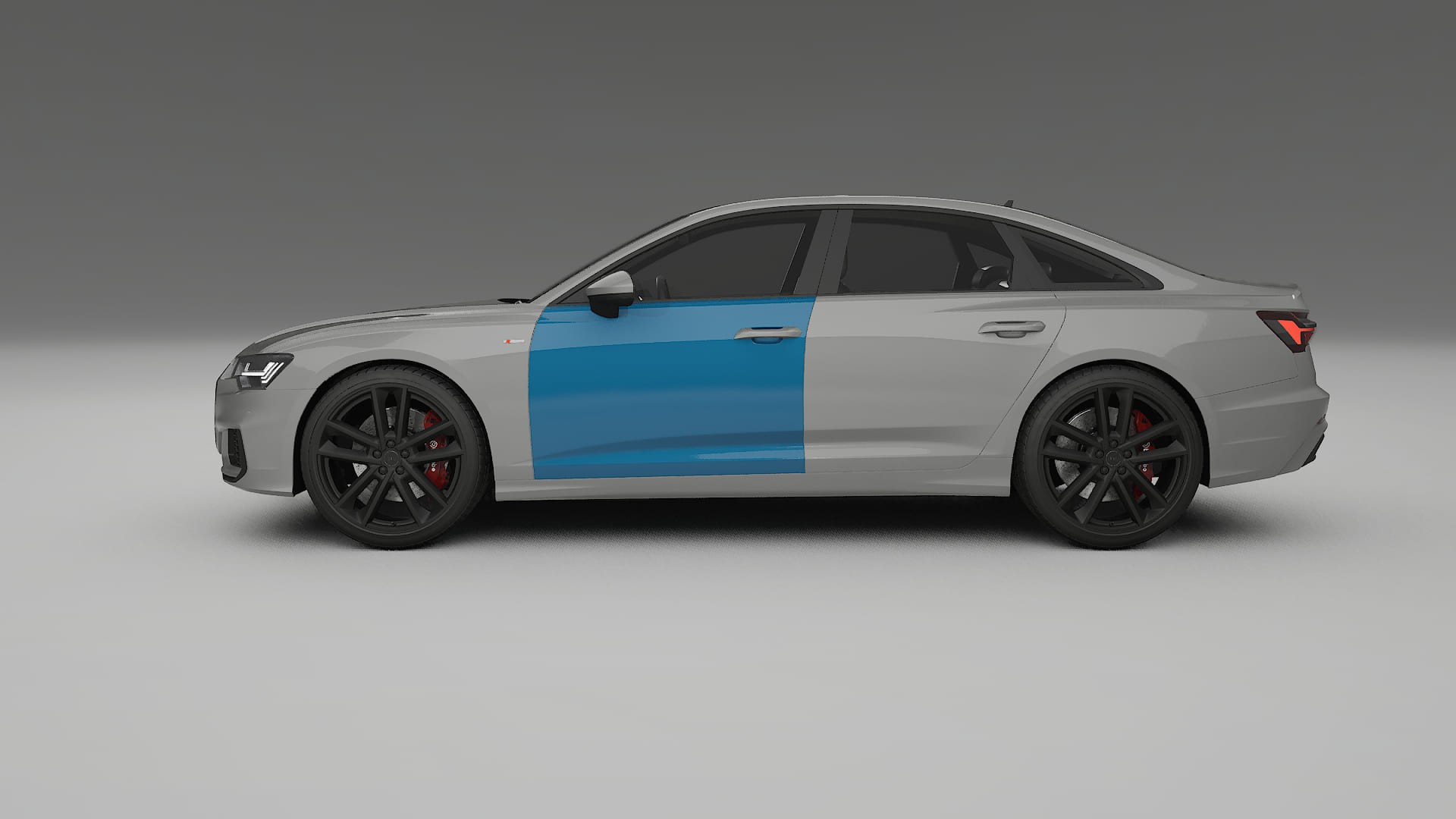 Audi A6 S-Line C8 Lackschutzfolie | CrystalGuard Transparente PPF Komplett-Vorgeschnittener Kit