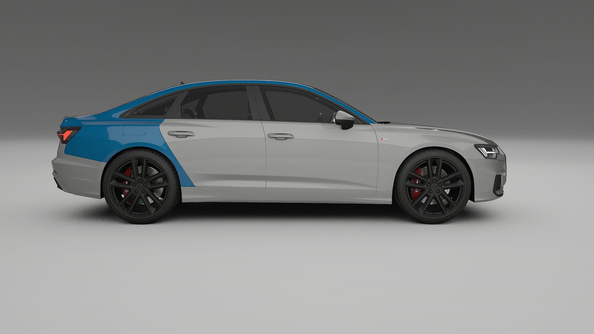 Audi A6 S-Line C8 Lackschutzfolie | CrystalGuard Transparente PPF Komplett-Vorgeschnittener Kit