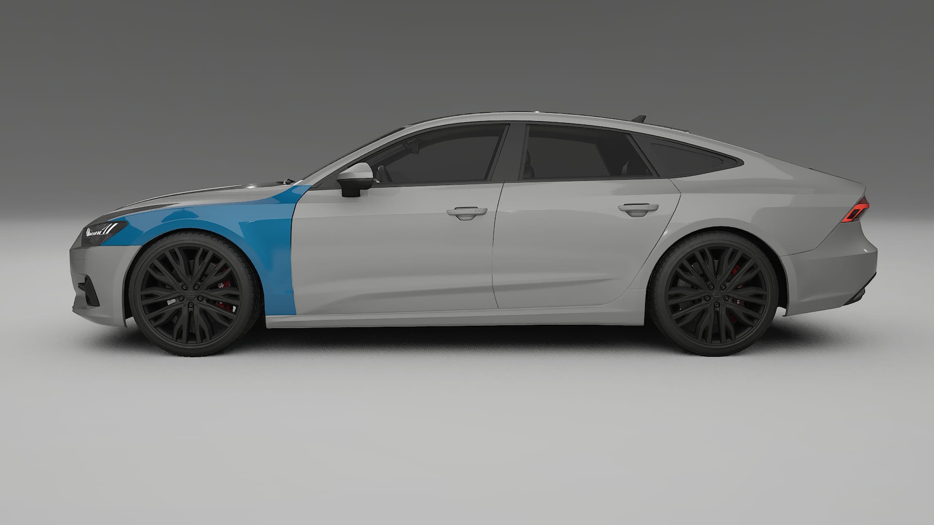 Audi A7 C8 Sportback prefacelift Lackschutzfolie | CrystalGuard Transparente PPF Komplett-Vorgeschnittener Kit