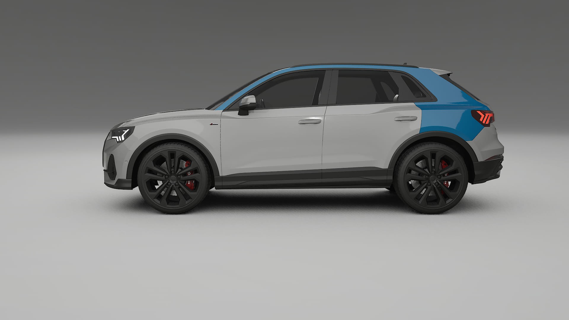Audi Q3 S-Line F3 Lackschutzfolie | CrystalGuard Transparente PPF Komplett-Vorgeschnittener Kit