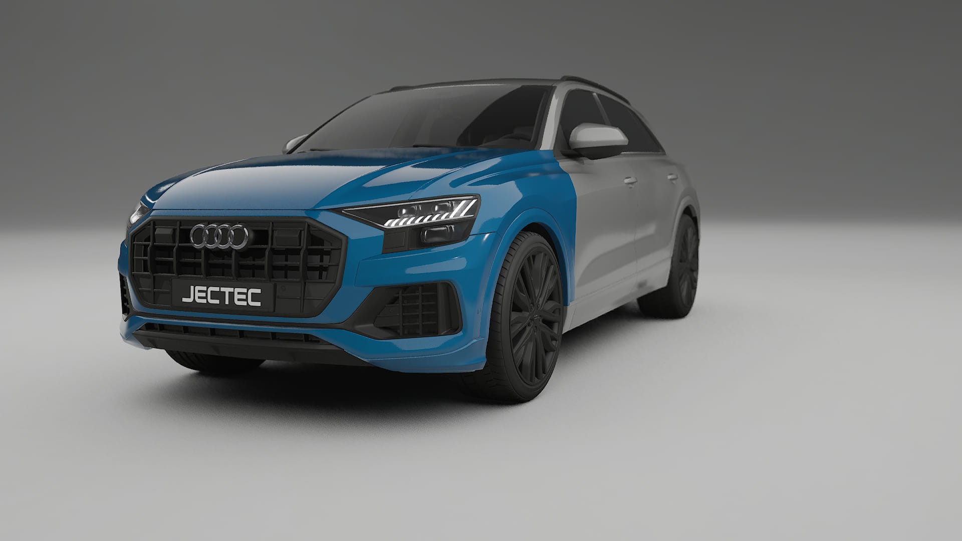 Audi Q8 F1 prefacelift Lackschutzfolie | CrystalGuard Transparente PPF Komplett-Vorgeschnittener Kit