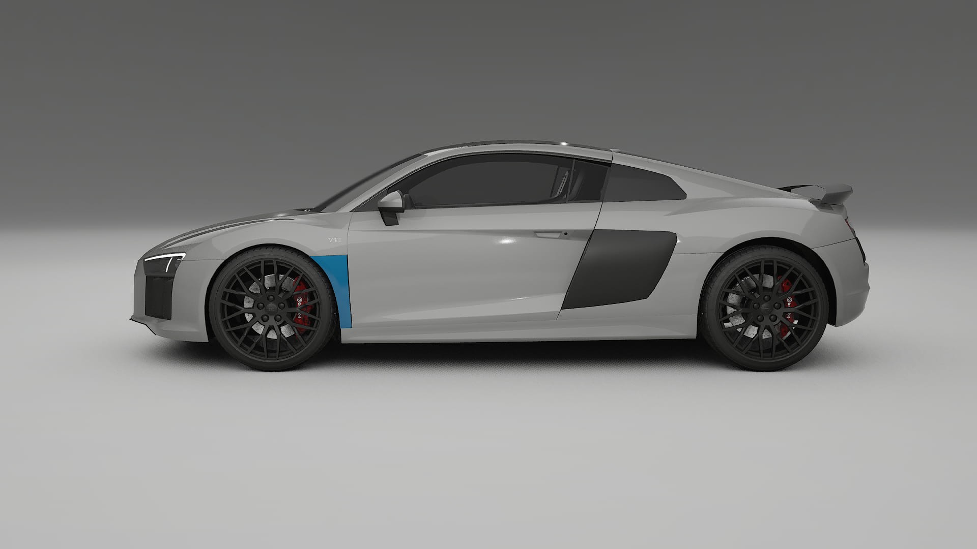 Audi R8 typ-4S prefacelift Lackschutzfolie | CrystalGuard Transparente PPF Komplett-Vorgeschnittener Kit