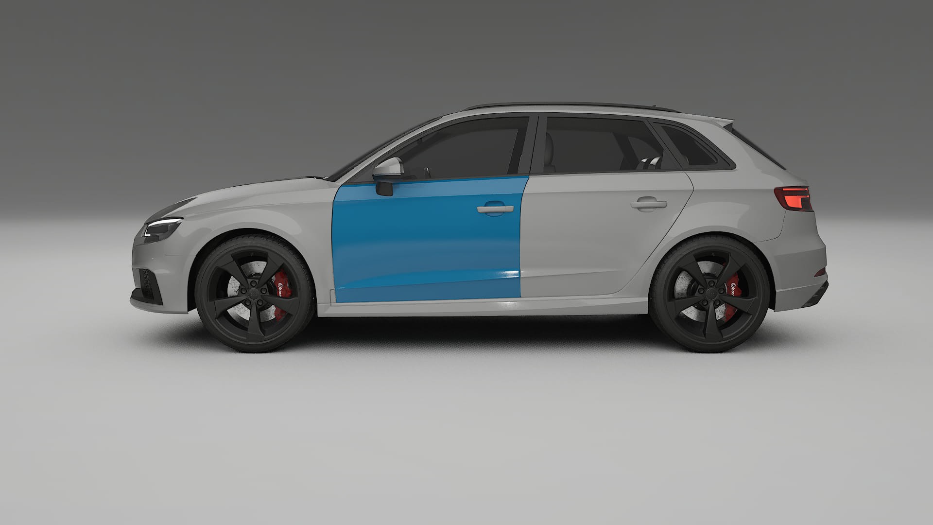 Audi RS3 Sportback 8V facelift Lackschutzfolie | CrystalGuard Transparente PPF Komplett-Vorgeschnittener Kit