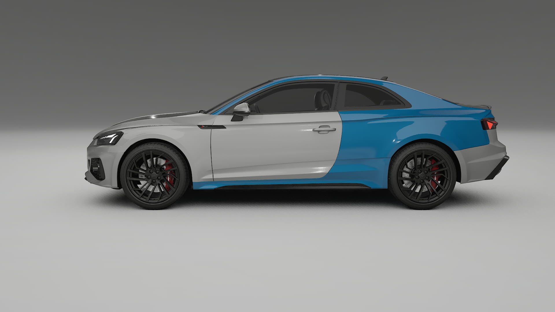 Audi RS5 coupe B9 facelift Lackschutzfolie | CrystalGuard Transparente PPF Komplett-Vorgeschnittener Kit