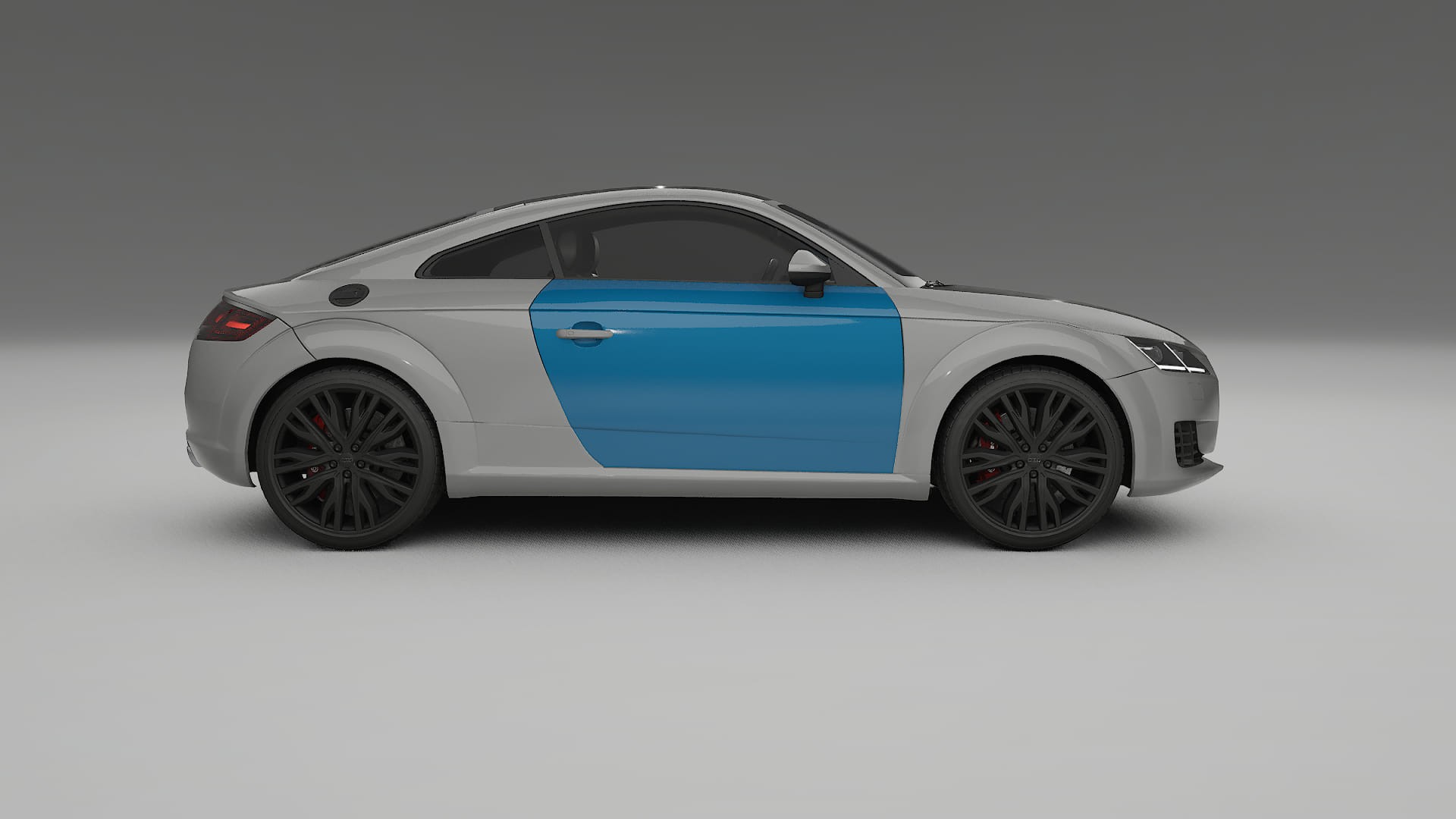 Audi TT coupe 8S prefacelift Lackschutzfolie | CrystalGuard Transparente PPF Komplett-Vorgeschnittener Kit