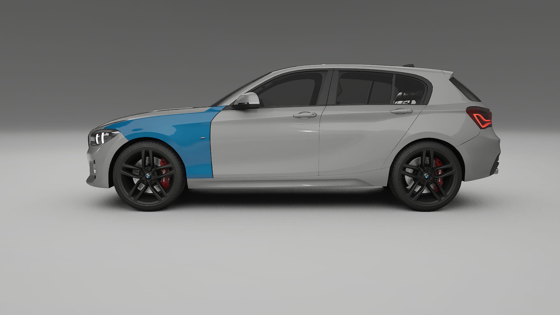 BMW 1 F20 facelift Lackschutzfolie | CrystalGuard Transparente PPF Komplett-Vorgeschnittener Kit