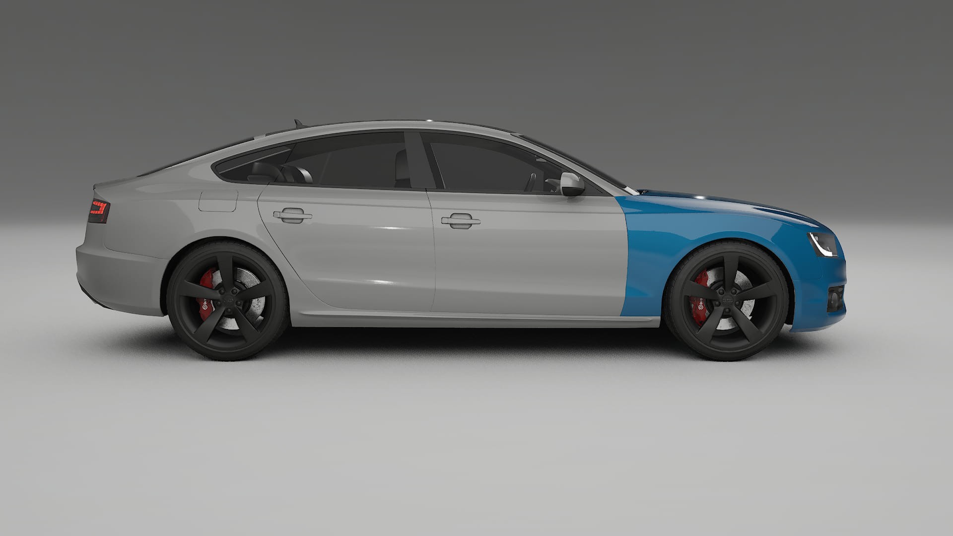 Audi A5 8T Sportback prefacelift pre-LCI Lackschutzfolie | CrystalGuard Transparente TPU PPF Frontschutz Kit