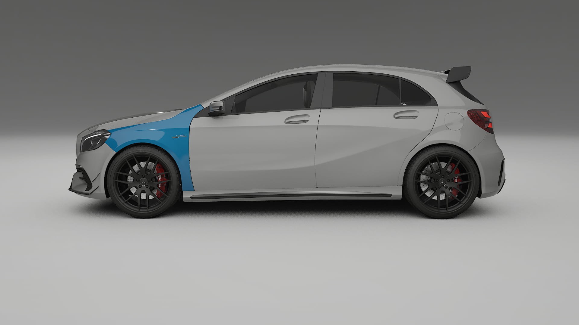 Mercedes A45 AMG W176 Lackschutzfolie | CrystalGuard Transparente PPF Komplett-Vorgeschnittener Kit