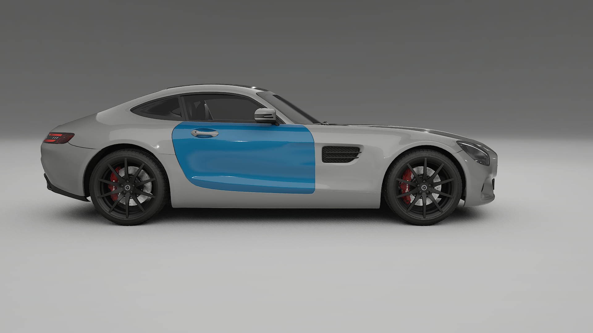Mercedes AMG GT C190 coupe Lackschutzfolie | CrystalGuard Transparente PPF Komplett-Vorgeschnittener Kit
