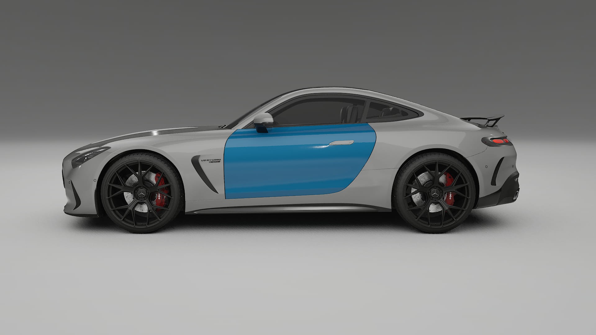 Mercedes AMG GT coupe C192 Lackschutzfolie | CrystalGuard Transparente PPF Komplett-Vorgeschnittener Kit