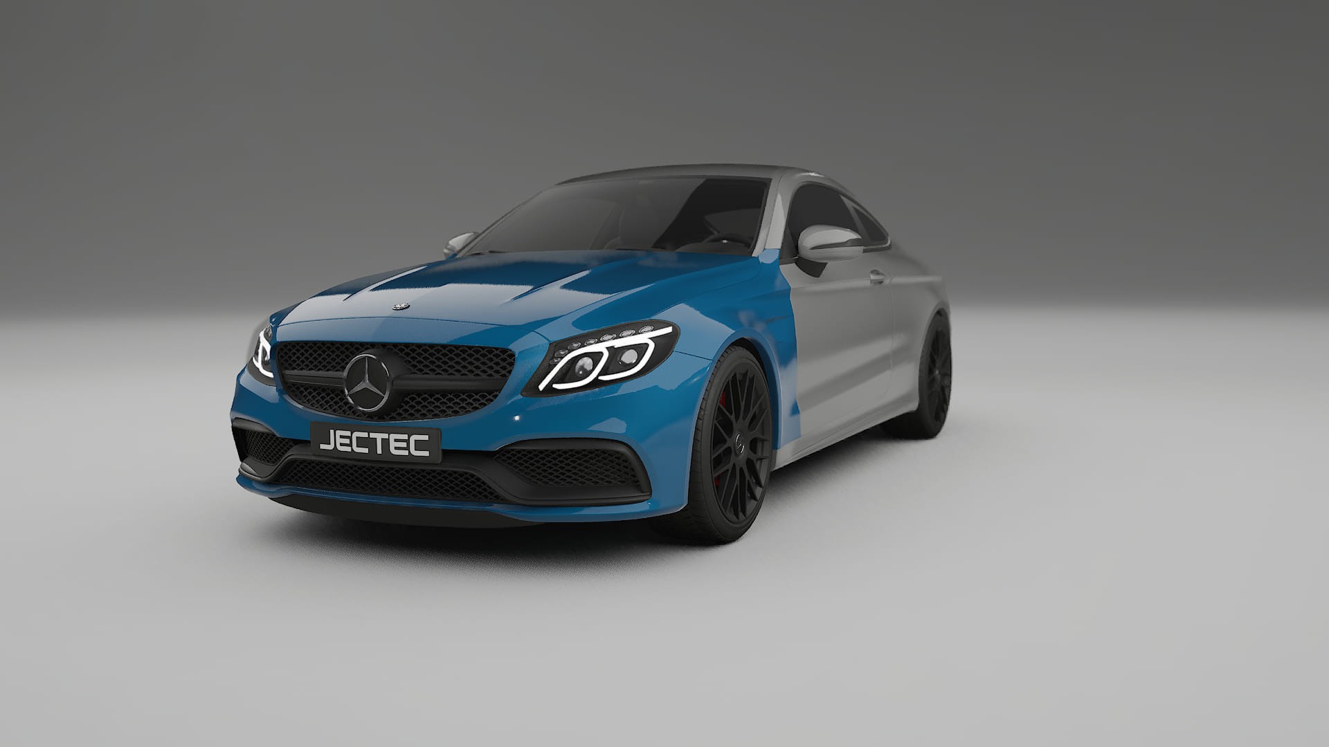 Mercedes C63 AMG W205 coupe Lackschutzfolie | CrystalGuard Transparente PPF Komplett-Vorgeschnittener Kit