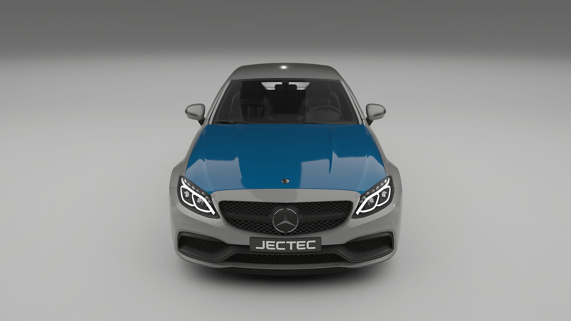 Mercedes C63 AMG W205 coupe Lackschutzfolie | CrystalGuard Transparente PPF Komplett-Vorgeschnittener Kit