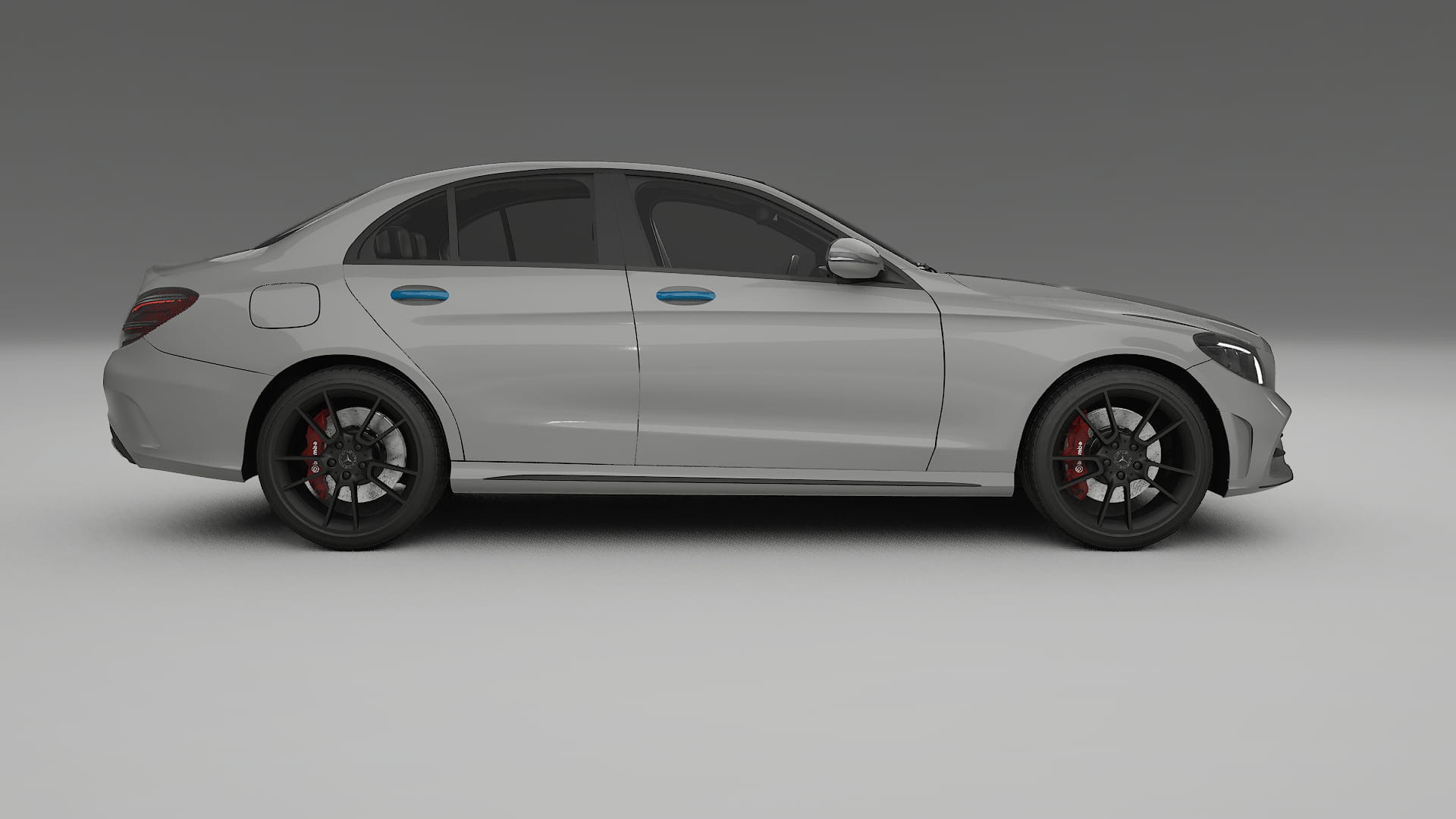 Mercedes C-class W205 AMG limousine Lackschutzfolie | CrystalGuard Transparente PPF Komplett-Vorgeschnittener Kit