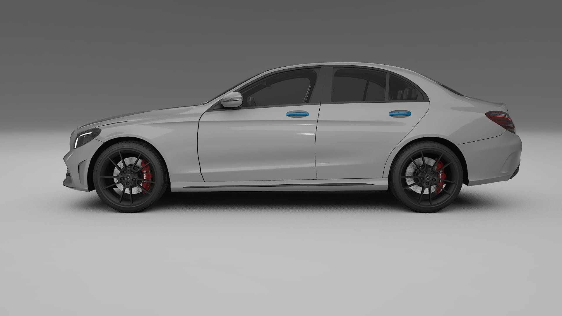Mercedes C-class W205 AMG limousine Lackschutzfolie | CrystalGuard Transparente PPF Komplett-Vorgeschnittener Kit