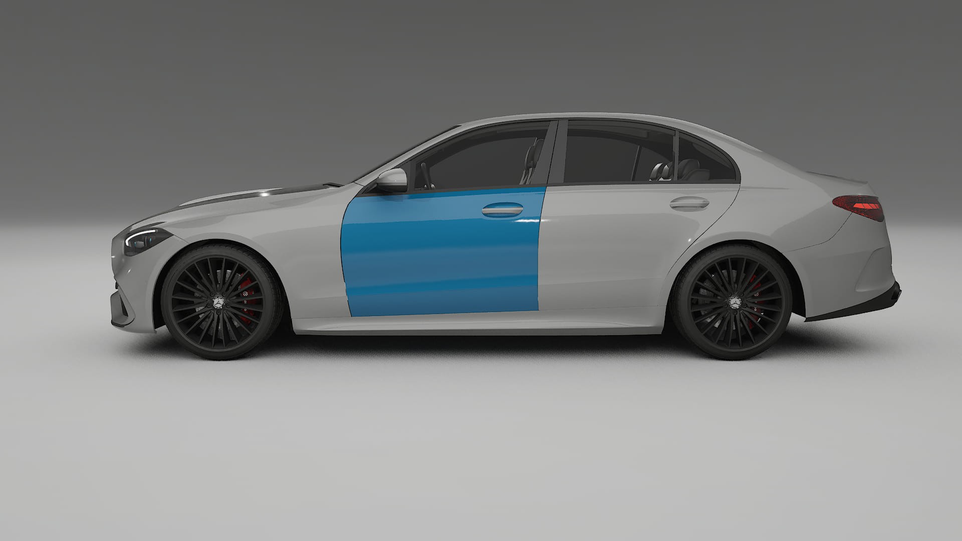 Mercedes C-class W206 Lackschutzfolie | CrystalGuard Transparente PPF Komplett-Vorgeschnittener Kit