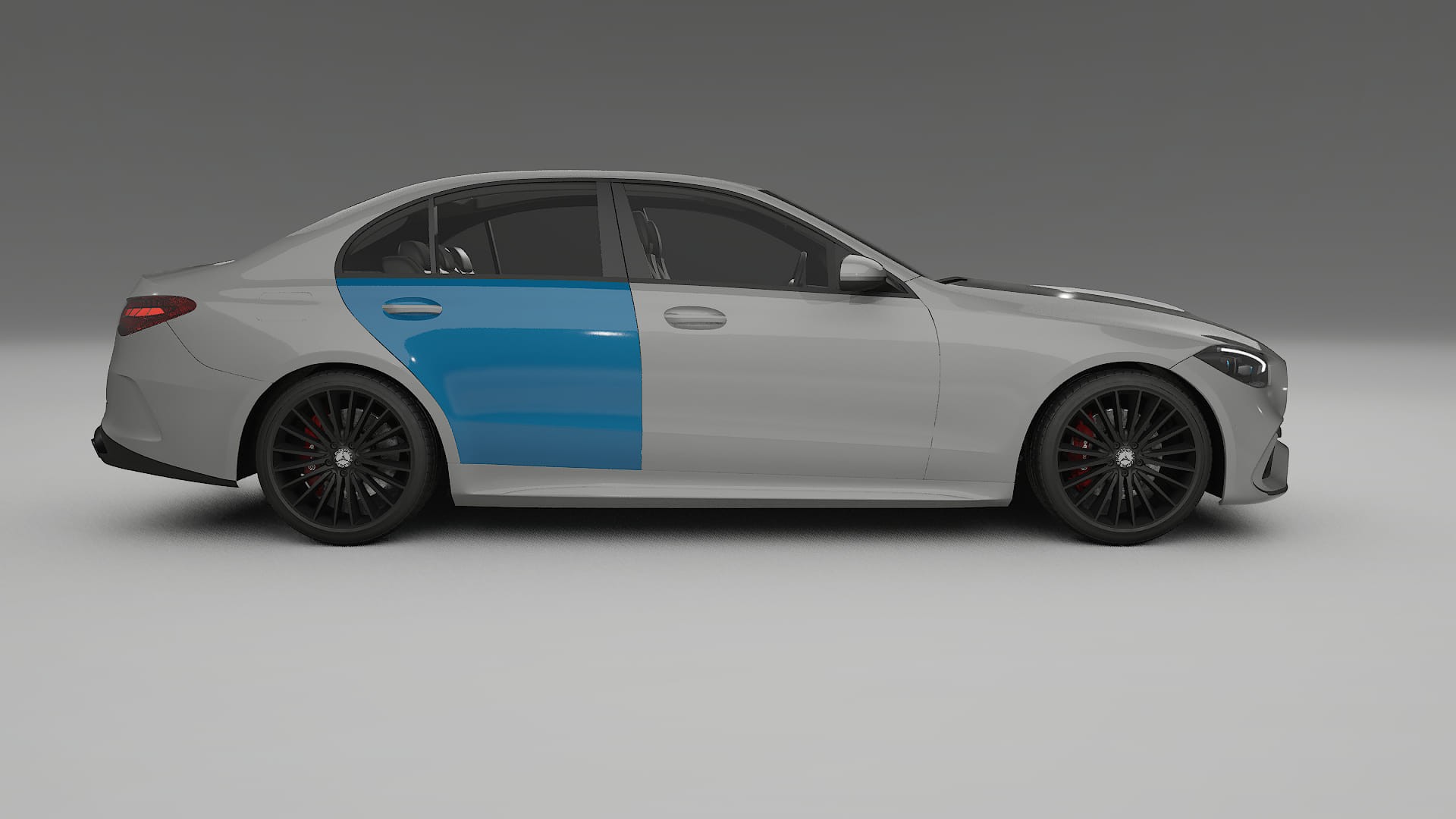 Mercedes C-class W206 Lackschutzfolie | CrystalGuard Transparente PPF Komplett-Vorgeschnittener Kit
