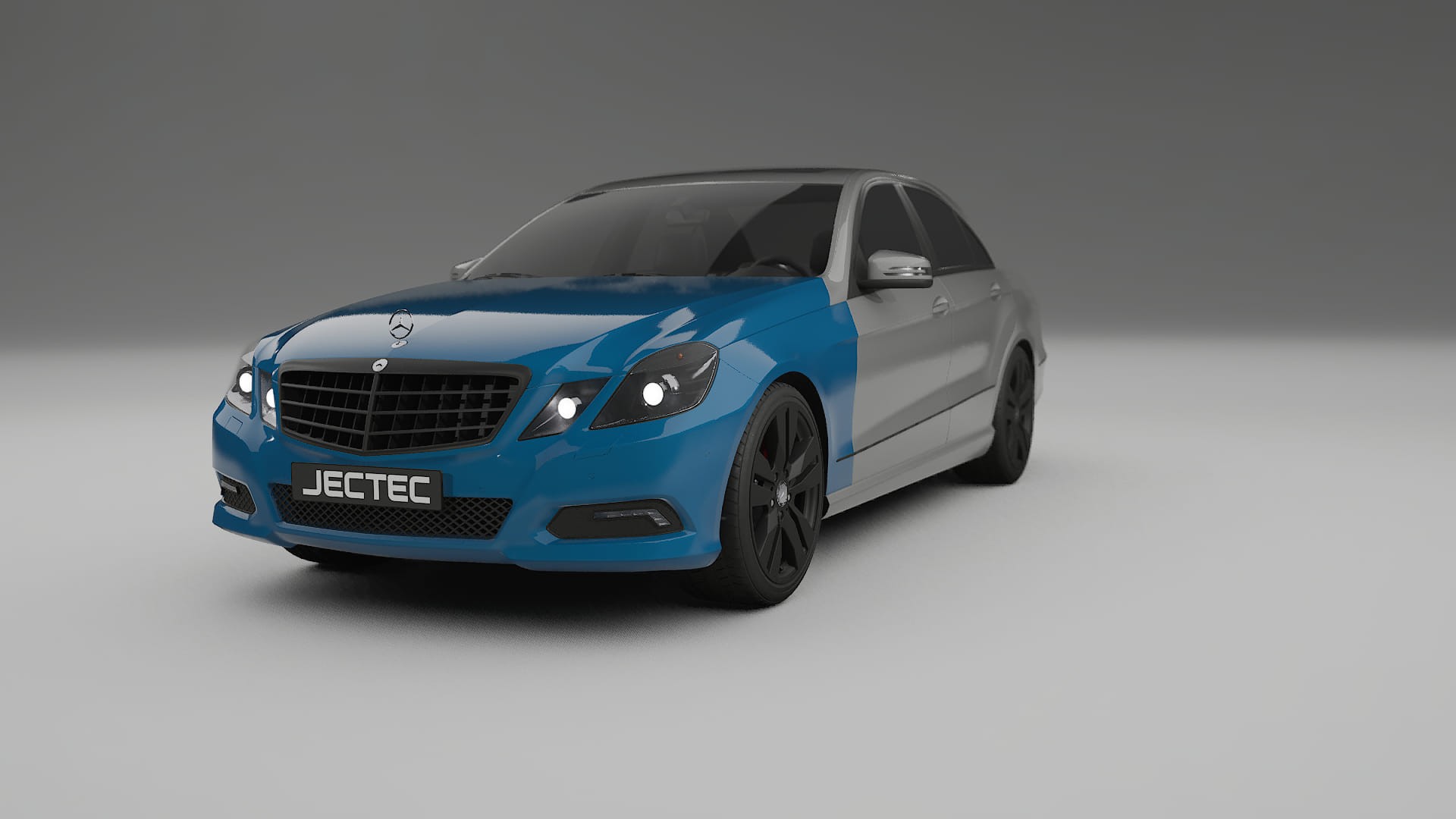 Mercedes E-class limousine W212 Prefacelift Lackschutzfolie | CrystalGuard Transparente PPF Komplett-Vorgeschnittener Kit