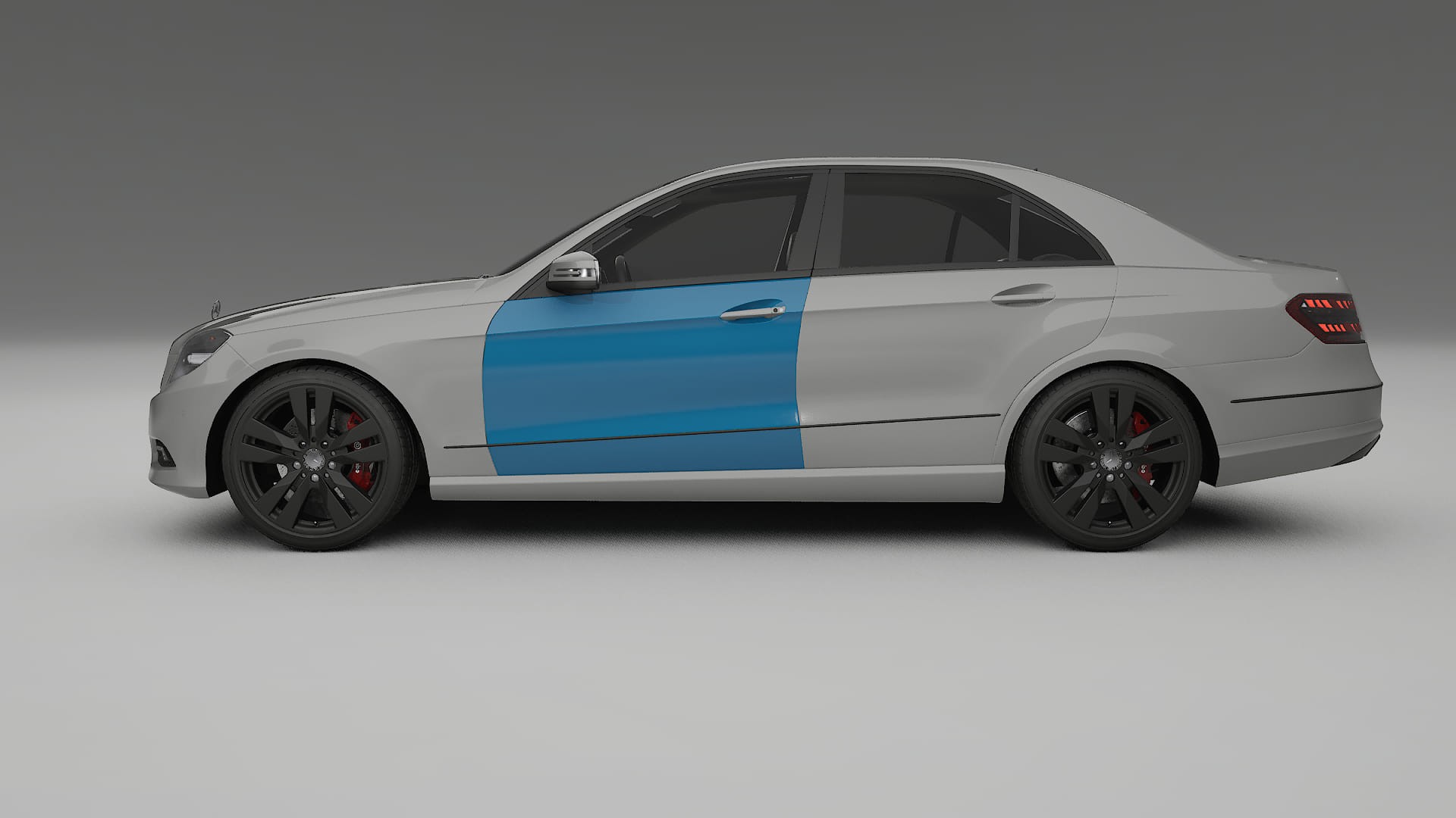 Mercedes E-class limousine W212 Prefacelift Lackschutzfolie | CrystalGuard Transparente PPF Komplett-Vorgeschnittener Kit