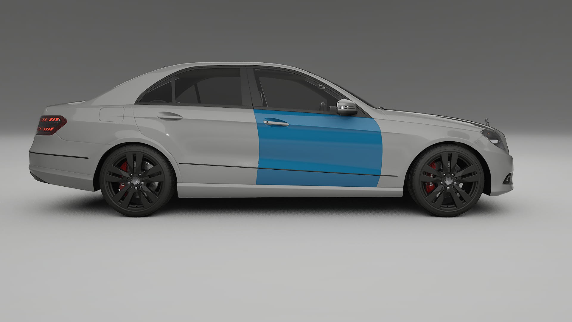 Mercedes E-class limousine W212 Prefacelift Lackschutzfolie | CrystalGuard Transparente PPF Komplett-Vorgeschnittener Kit