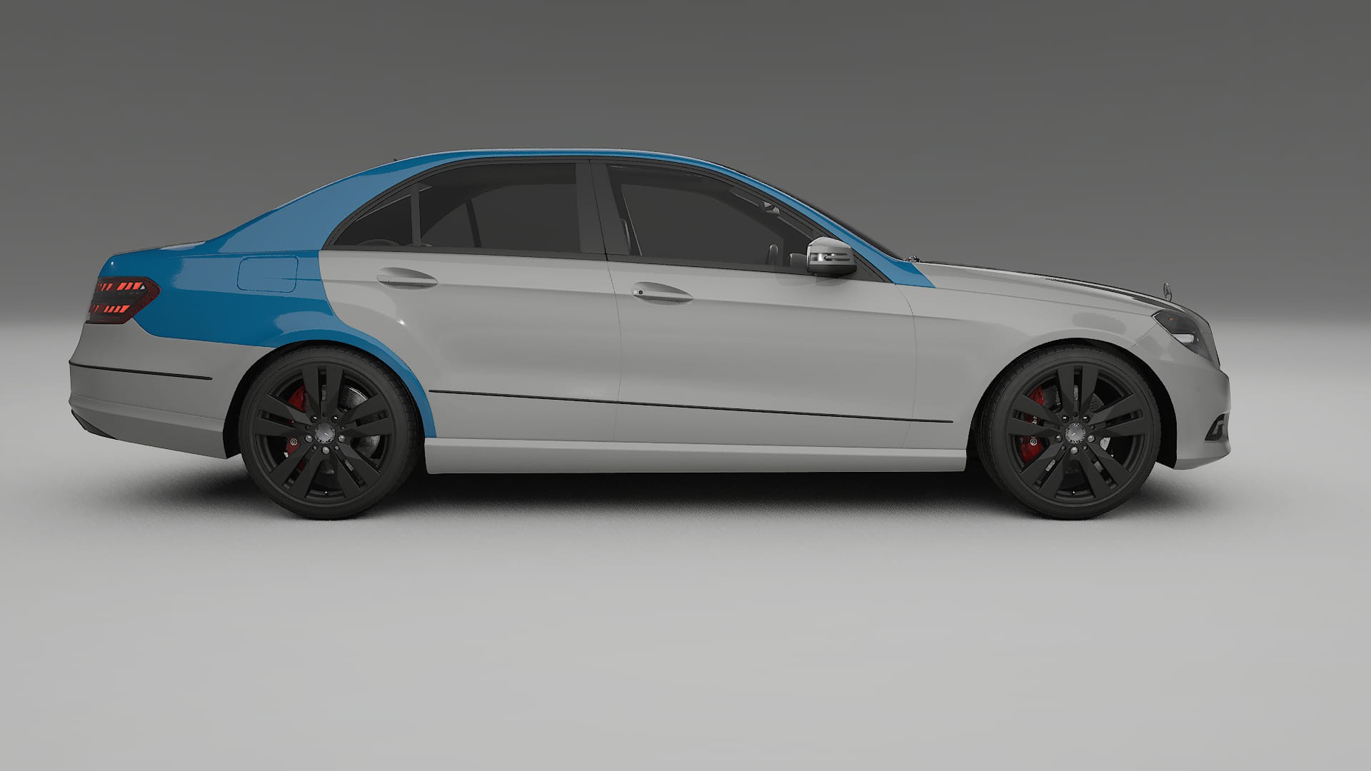 Mercedes E-class limousine W212 Prefacelift Lackschutzfolie | CrystalGuard Transparente PPF Komplett-Vorgeschnittener Kit