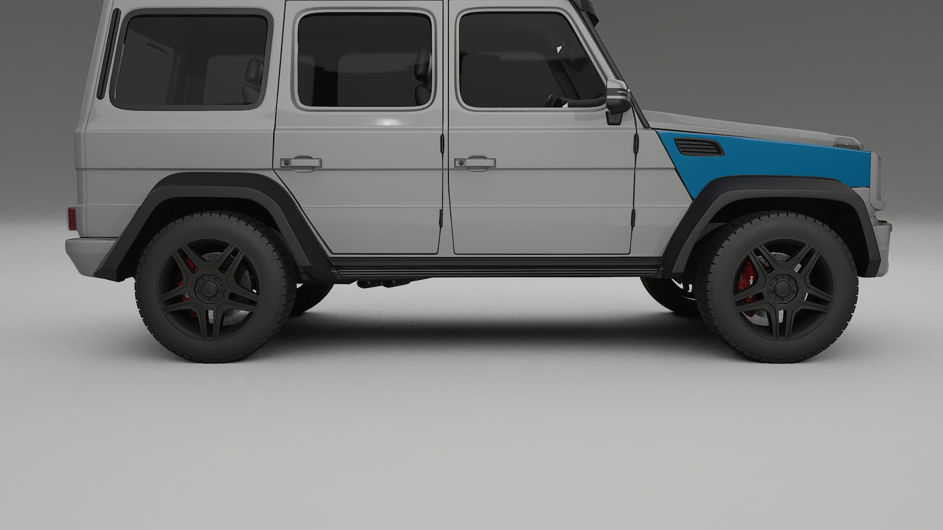 Mercedes G-class 4x4 W463 Lackschutzfolie | CrystalGuard Transparente PPF Komplett-Vorgeschnittener Kit
