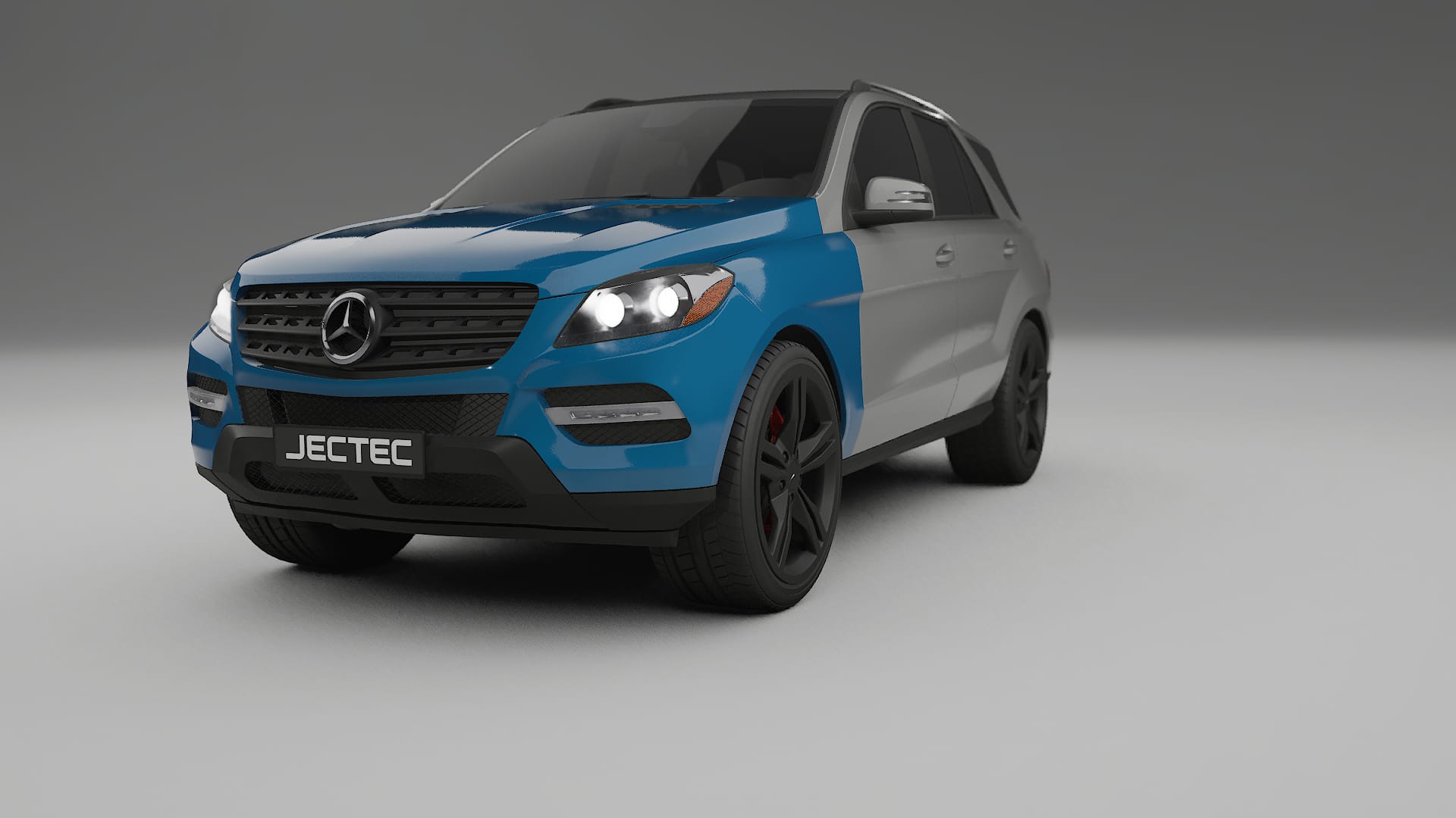Mercedes M-class W166 Lackschutzfolie | CrystalGuard Transparente PPF Komplett-Vorgeschnittener Kit