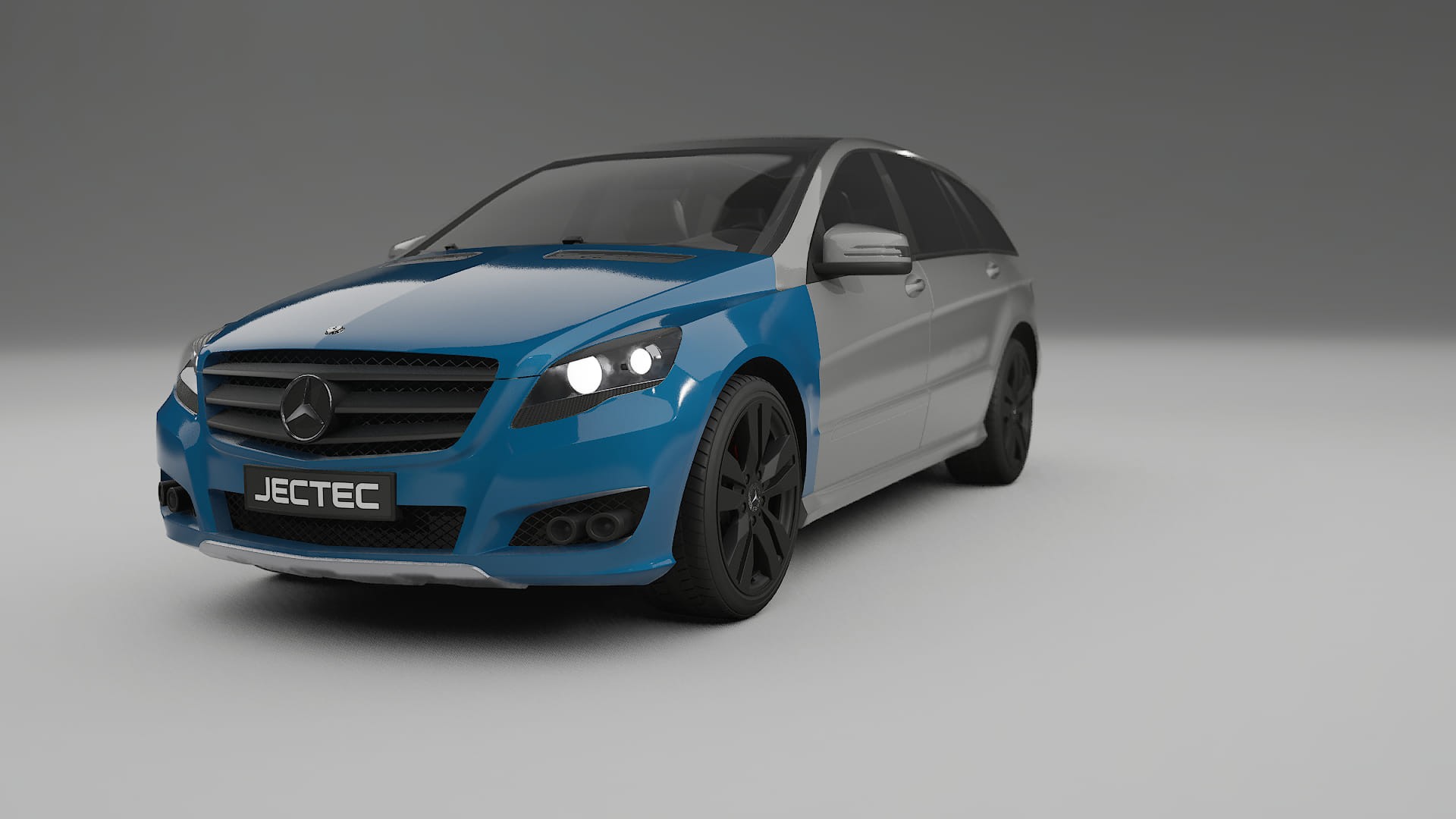 Mercedes R-class W251 facelift Lackschutzfolie | CrystalGuard Transparente PPF Komplett-Vorgeschnittener Kit
