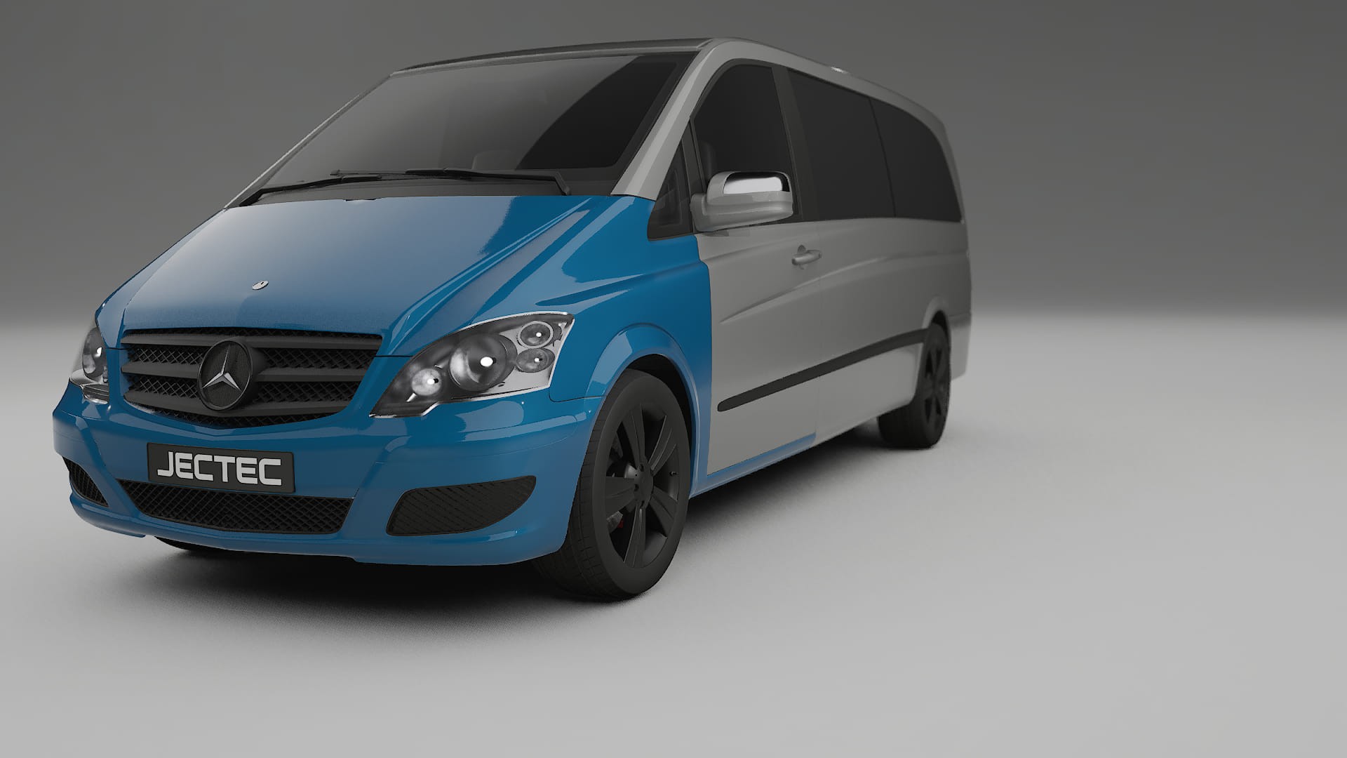 Mercedes Viano Extralang W439 Facelift Lackschutzfolie | CrystalGuard Transparente PPF Komplett-Vorgeschnittener Kit
