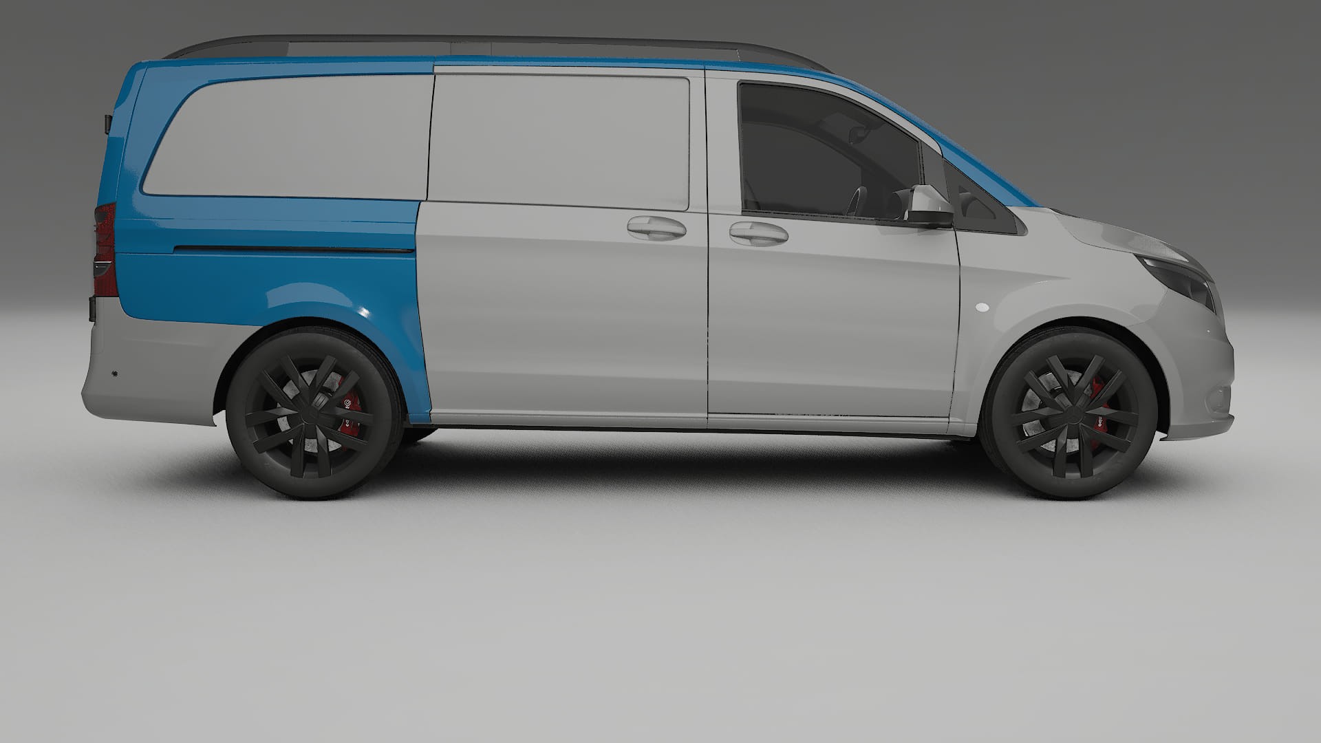 Mercedes Vito Kurz W447 prefacelift Lackschutzfolie | CrystalGuard Transparente PPF Komplett-Vorgeschnittener Kit