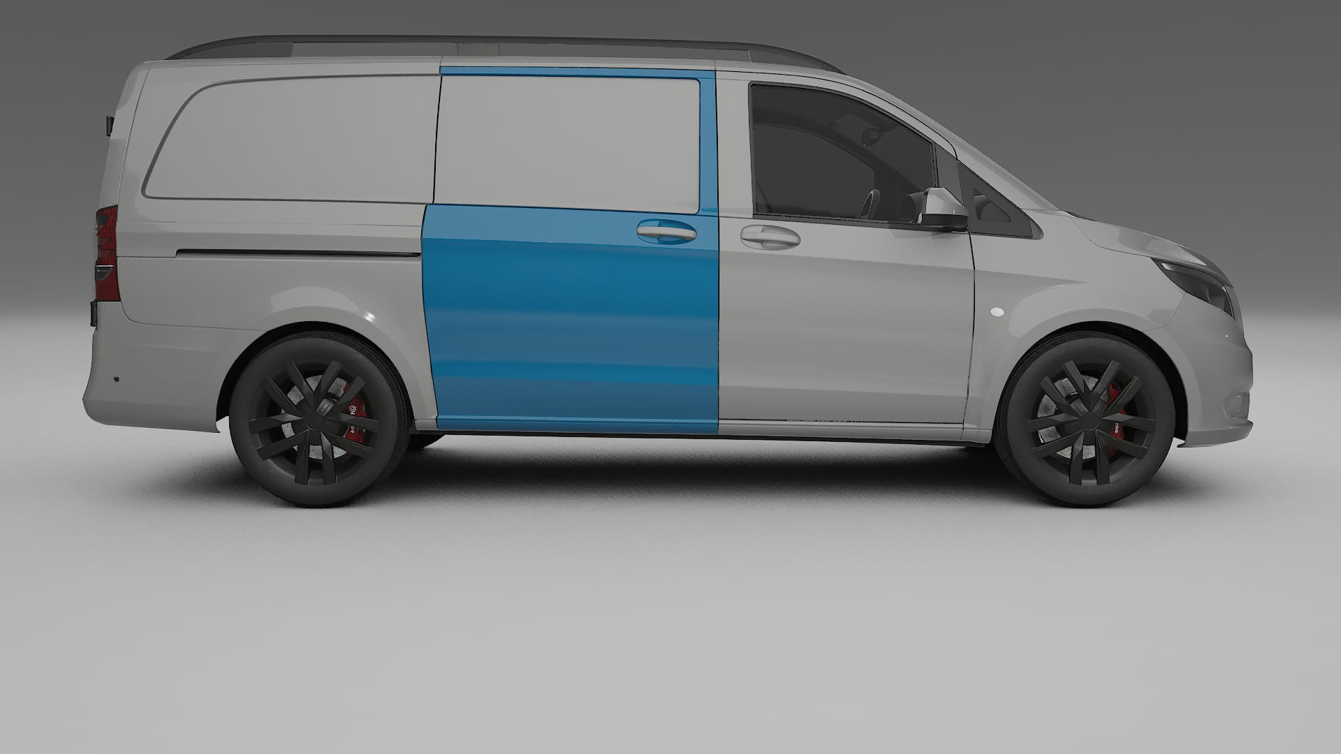 Mercedes Vito Kurz W447 prefacelift Lackschutzfolie | CrystalGuard Transparente PPF Komplett-Vorgeschnittener Kit
