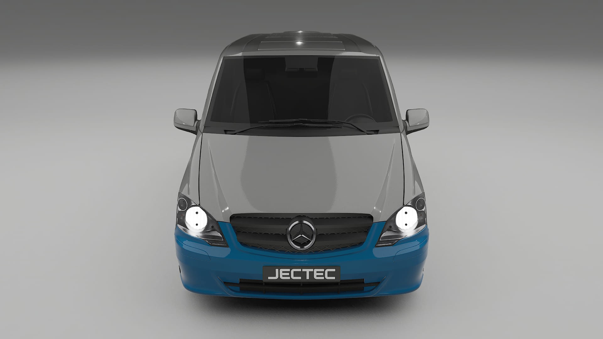 Mercedes Vito Kurz W639 facelift Lackschutzfolie | CrystalGuard Transparente PPF Komplett-Vorgeschnittener Kit