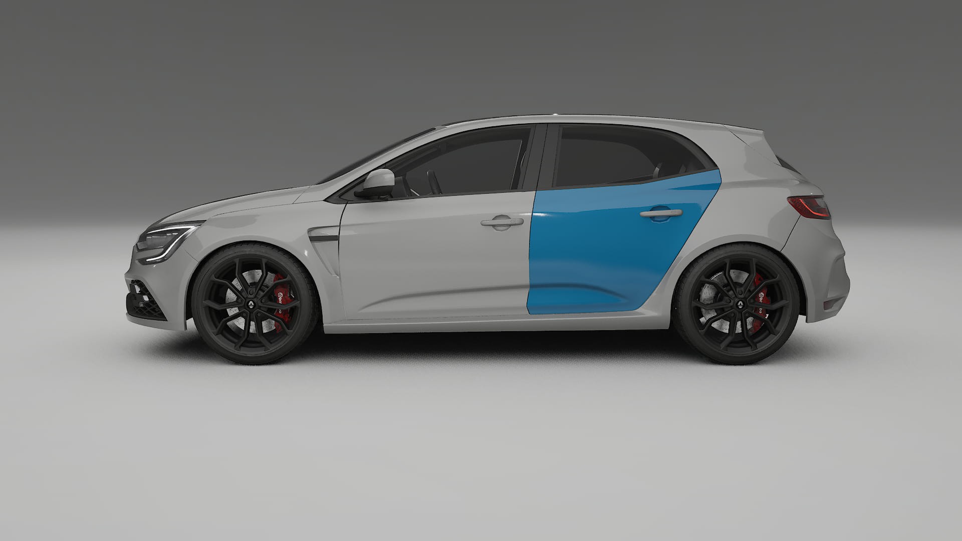 Renault Megane RS IV Lackschutzfolie | CrystalGuard Transparente PPF Komplett-Vorgeschnittener Kit